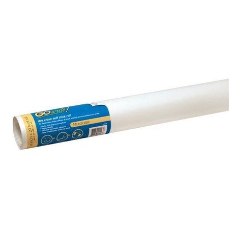 GOWRITE! Go Write 24 In. x 20 Ft. Paper Flexible Dry Erase Paper Roll; White 1369552